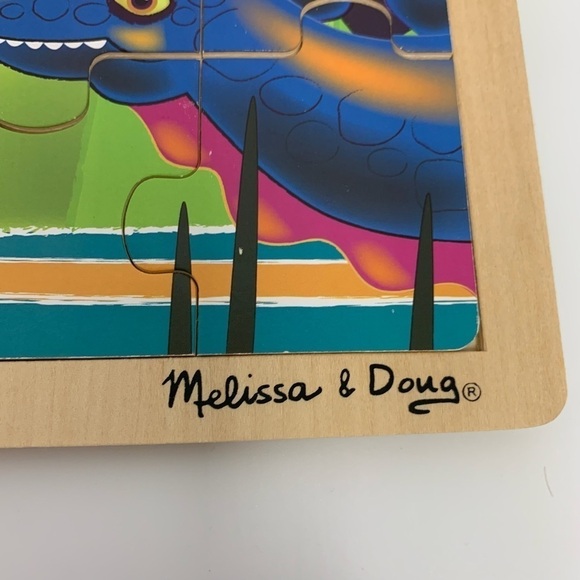 Set of 2 Jigsaw Puzzle Farm Animals and dinosaurs - Picture 4 of 11